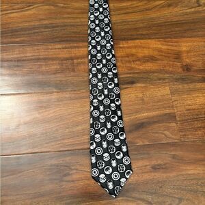 Marvel grey/black/white necktie